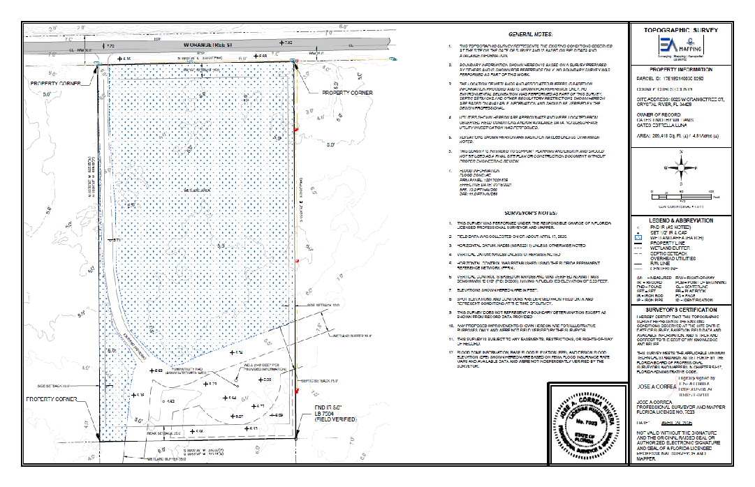 Topographic Survey